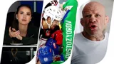 Загитова махала шарфом из VIP-ложи, устрашающий боец мило отдыхал с дочкой. «Салават Юлаев» — «Витязь»: фото