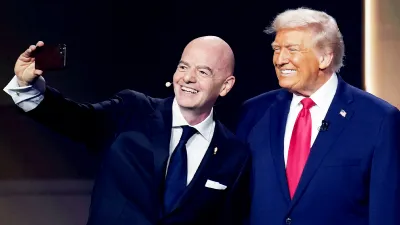 Джанни Инфантино, Дональд Трамп