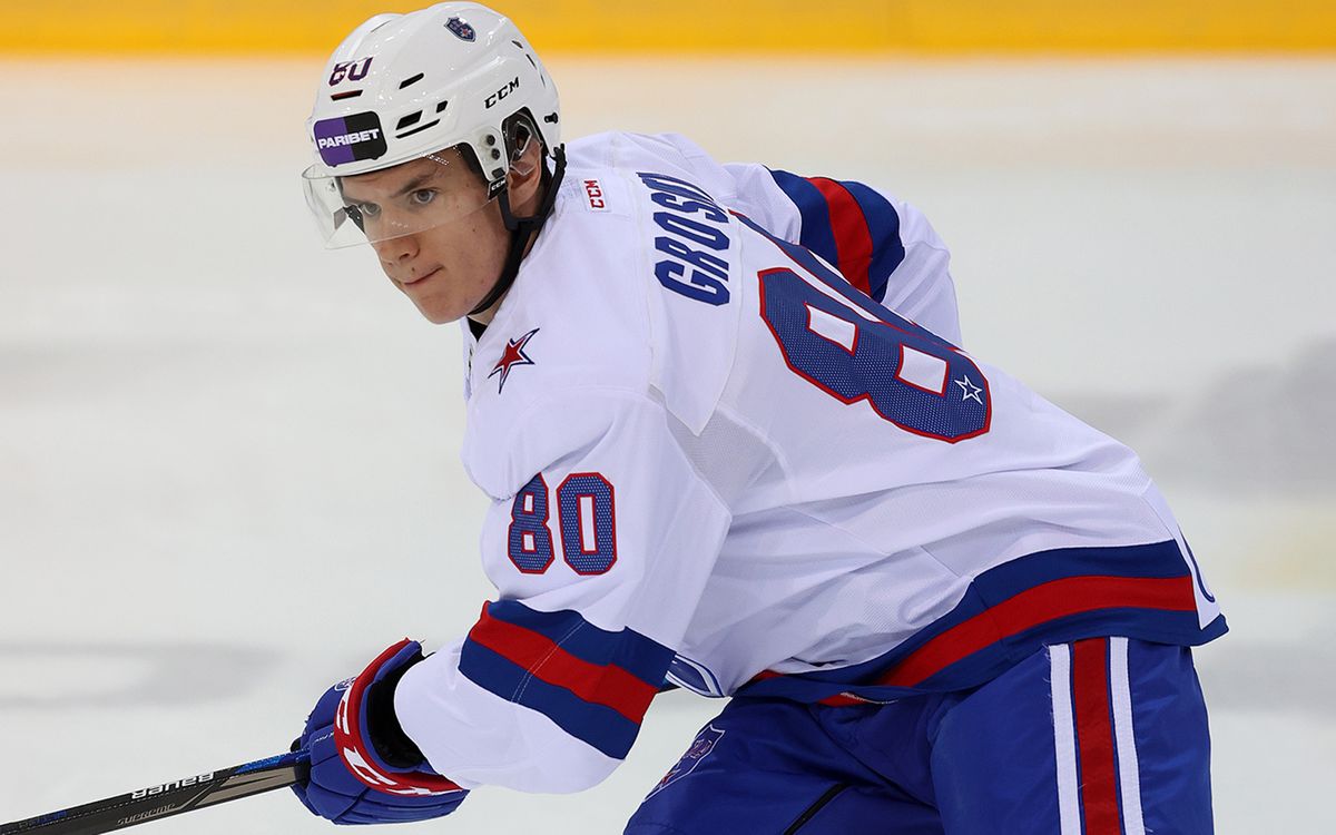 «Тампа» отправила российского защитника Грошева в АХЛ