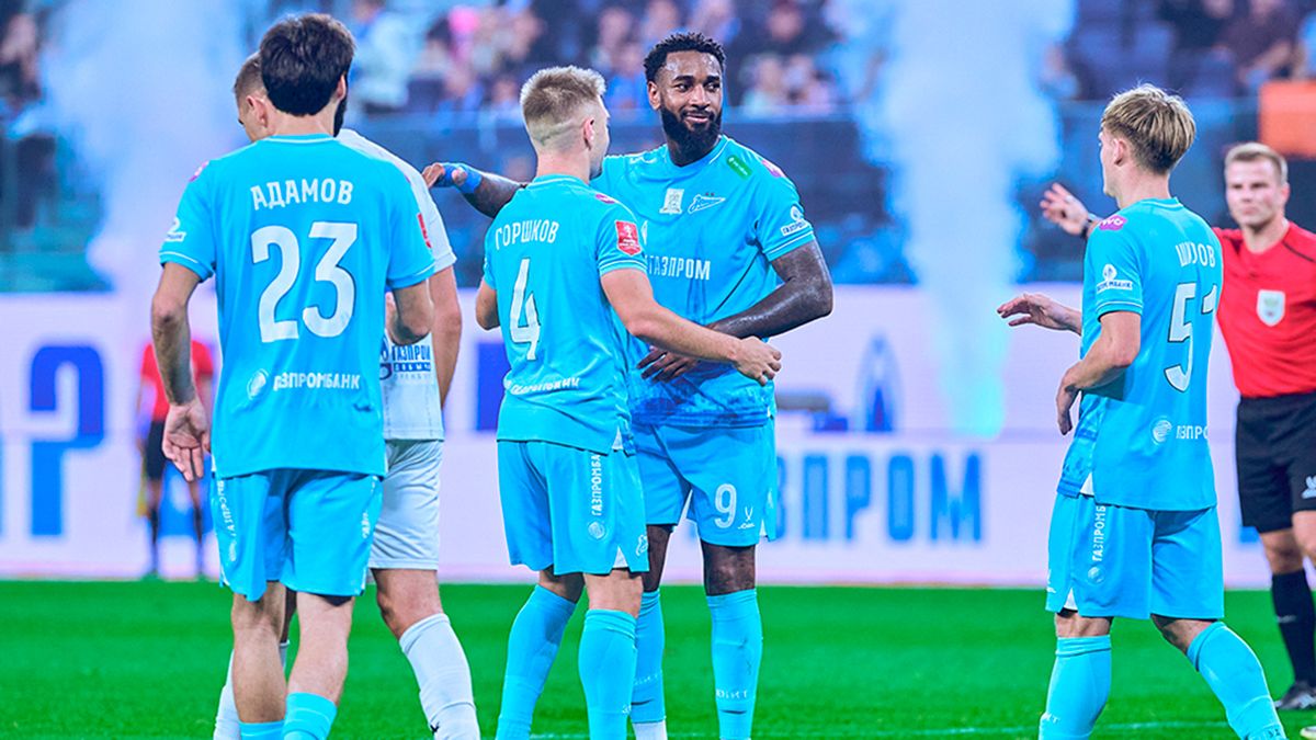 «Зенит» — «Оренбург» — 6:0. Видеообзор матча Кубка России