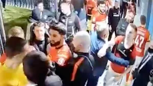 Потасовка после скандального матча «Сочи» — «Спартак»: появилось полное видео с камер в подтрибунке