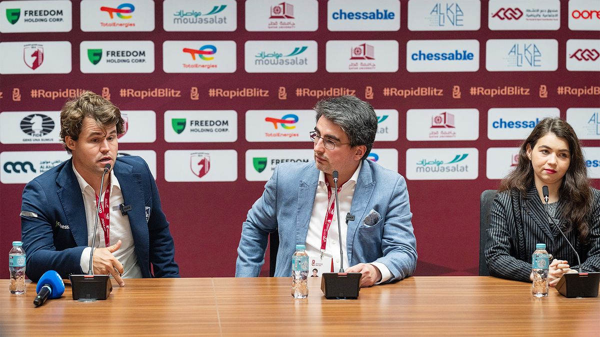 Карлсен вне конкурса. Будем считать, что Артемьев выиграл чемпионат мира. Наши гроссмейстеры феерят в Катаре