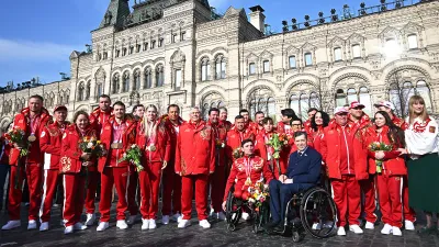 Паралимпийский спорт, Паралимпийская сборная России