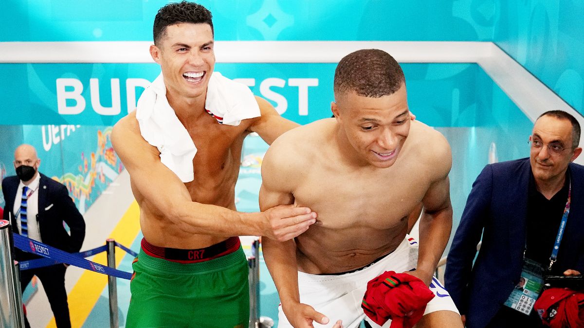 Мбаппе — о праздновании гола в стиле Роналду: «Криштиану — мой кумир»