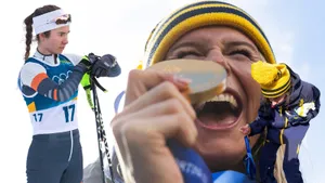 Первый курьез Олимпиады: шведская лыжница потеряла медаль в снегу. Главные фото с дебютной гонки Непряевой