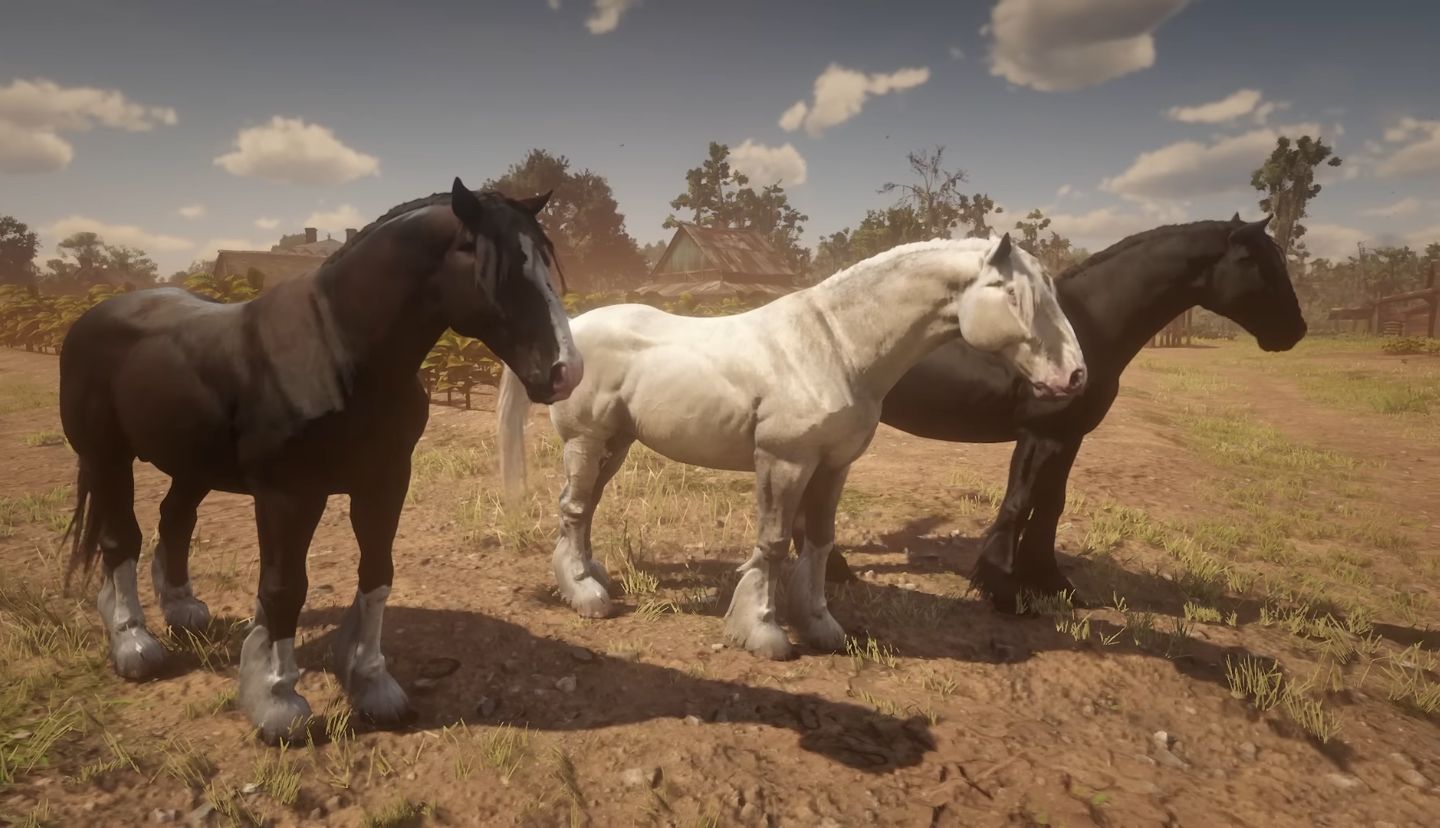Лошади в Red Dead Redemption 2 — какая лучшая, где поймать, где купить ...