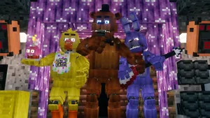 Этот мод переносит вселенную FNAF в Minecraft: все части игры прямо в песочнице
