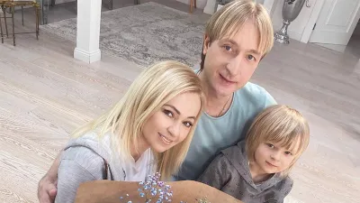 Александр Плющенко, Евгений Плющенко, Яна Рудковская