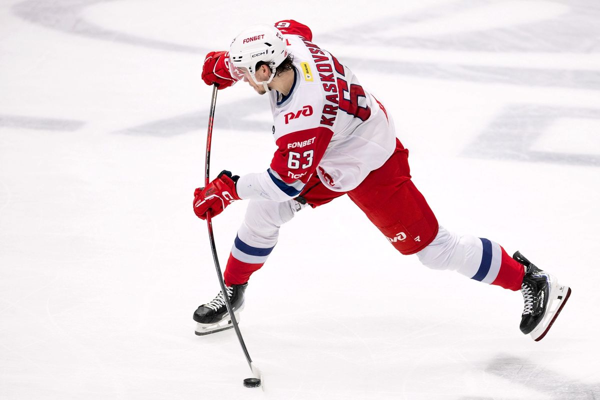 Кулачное побоище после сирены, горячая красавица на льду, поросята на трибуне! «Спартак» — «Локомотив»: фото