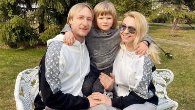 Евгений Плющенко, Яна Рудковская, Александр Плющенко
