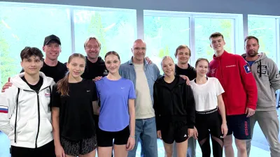 Евгений Плющенко, Антон Сихарулидзе