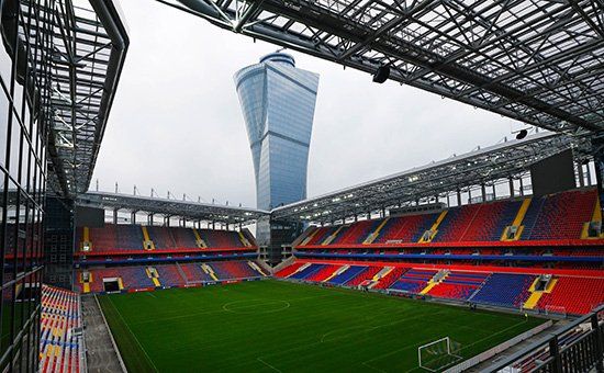 Билайн провел шоу для болельщиков ЦСКА на «ВЭБ Арене»