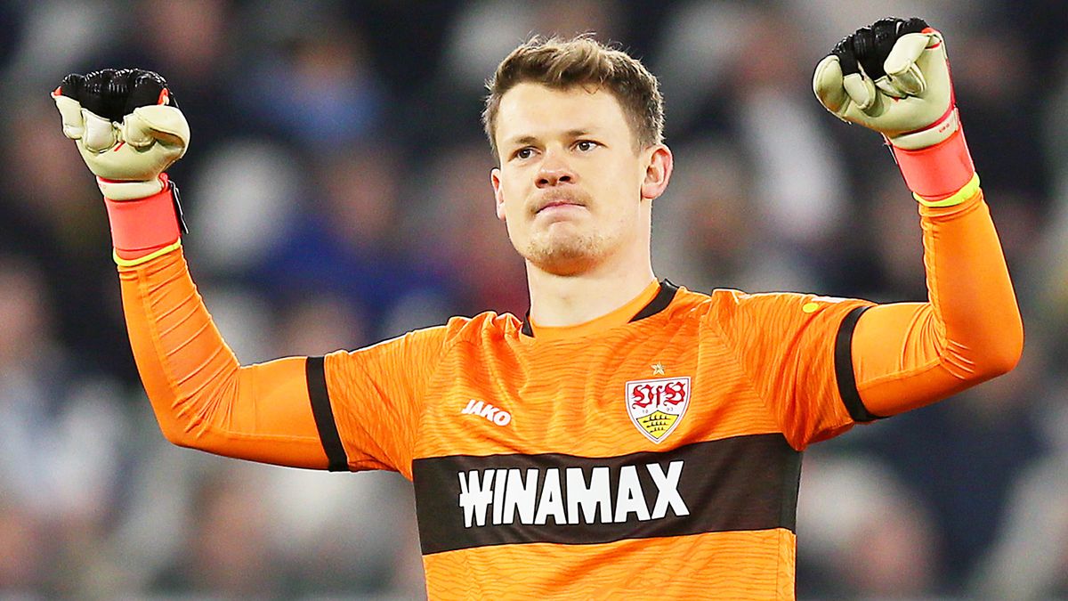 Нюбель первым из немецких вратарей отдал голевой пас в Лиге Европы