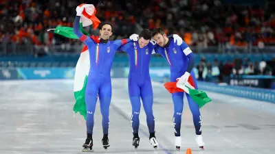 Конькобежный спорт. ОИ