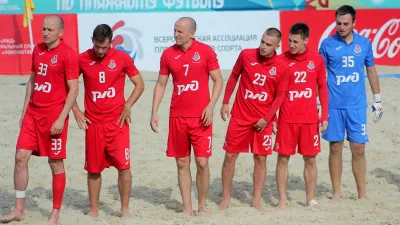 Пляжный футбол