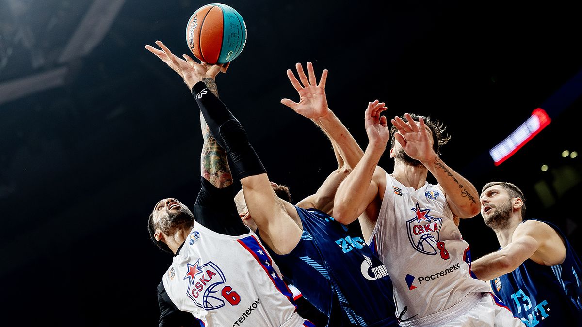 Баскетболисты ЦСКА одержали волевую победу над «Зенитом»