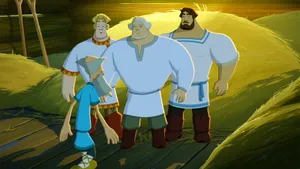 Посмотрела мультфильм «Три богатыря и свет клином»: герои превратились в скуфов и подкаблучников