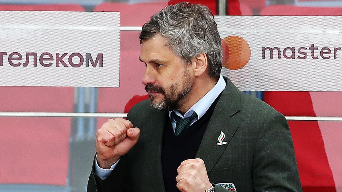 Квартальнов — о разгроме «Динамо Москва»: «Игра удалась нам сегодня. Хорошее было начало, второй период хороший»