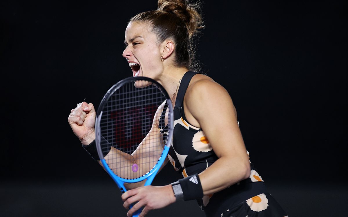 Саккари одержала волевую победу над Швентек и может сыграть с Калинской в полуфинале турнира в Дохе
