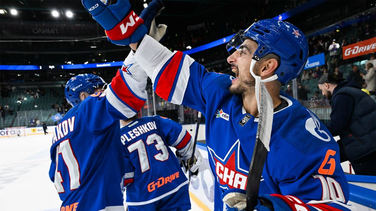 «Авангард» — СКА: видеообзор и голевые моменты матча КХЛ