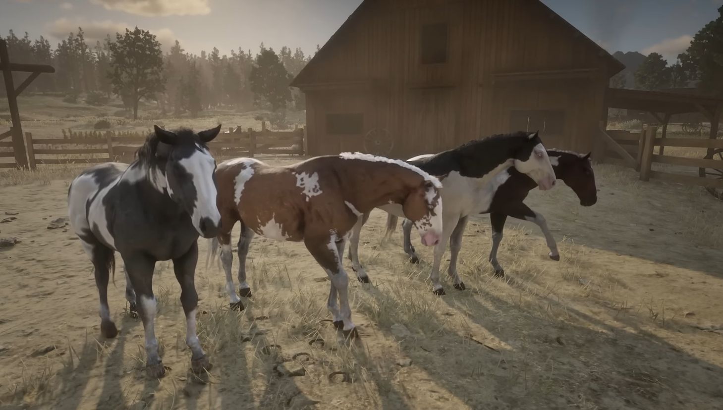 Лошади в Red Dead Redemption 2 — какая лучшая, где поймать, где купить ...