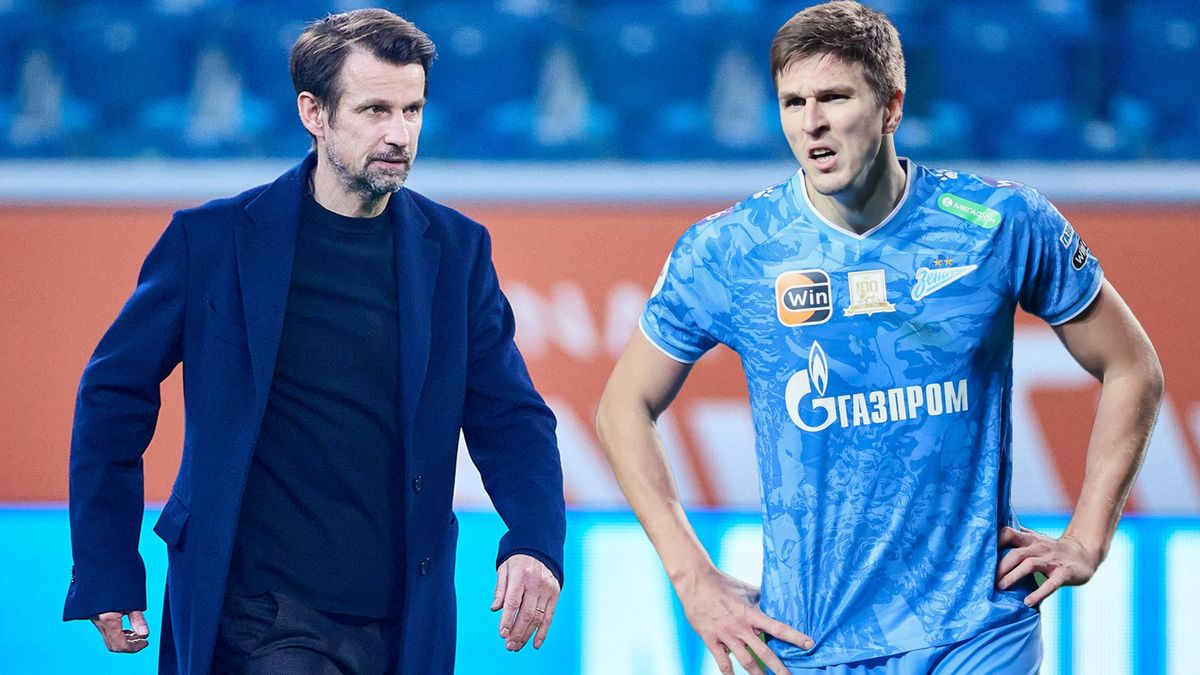 Семак объяснил слабую игру Соболева за «Зенит»: «Он под постоянным давлением»