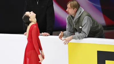 Ксения Синицына, Евгений Плющенко