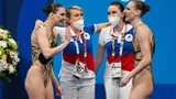 Путин, Украина, призовые, косяки с музыкой. Самая долгая пресс-конференция в карьере синхронистки Ромашиной