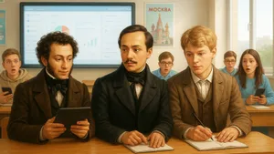 Тест на знание русской литературы: вставьте пропущенные слова в известных стихотворениях 