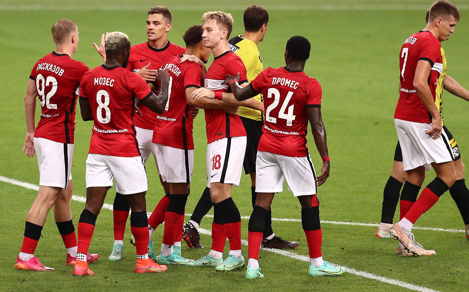 Спорт 24 матч. Спартак 18/19. Сезоне 22-23 есть новый игроки у Спартака.