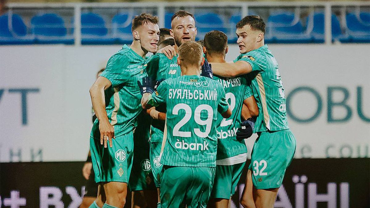 Киевское «Динамо» выиграло у «Шахтера» впервые с 2021 года
