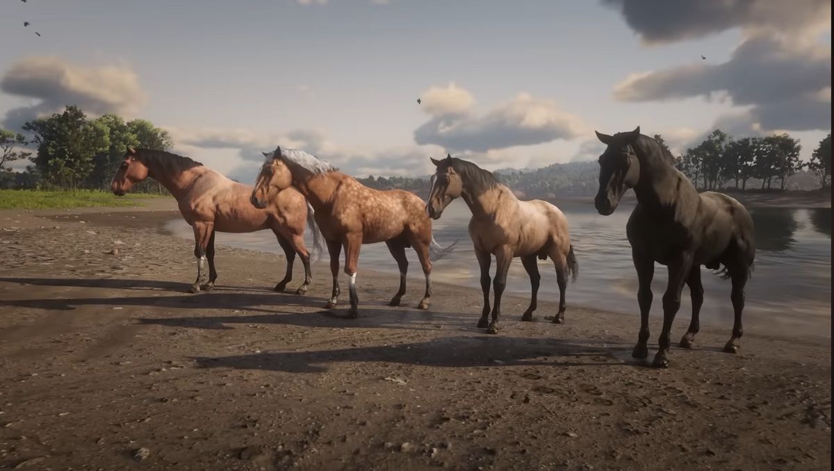 Лошади в Red Dead Redemption 2 — какая лучшая, где поймать, где купить в  РДР 2, Ред Дед Редемпшен 2