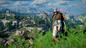 Решение головоломок в руинах южной части Эрнанда в Crimson Desert