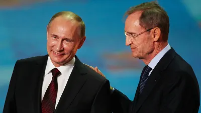 Владимир Путин, Горные лыжи