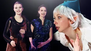 Фото со съемок «Ледникового периода»: Загитова надела фату, Туктамышева — костюм эльфа