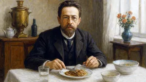 Еще великий Чехов объяснил, как нужно есть, чтобы не переедать: к его совету стоит прислушаться