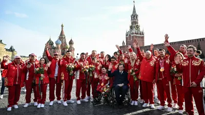 Паралимпийский спорт, Паралимпийская сборная России