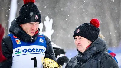 Александр Большунов, Елена Вяльбе