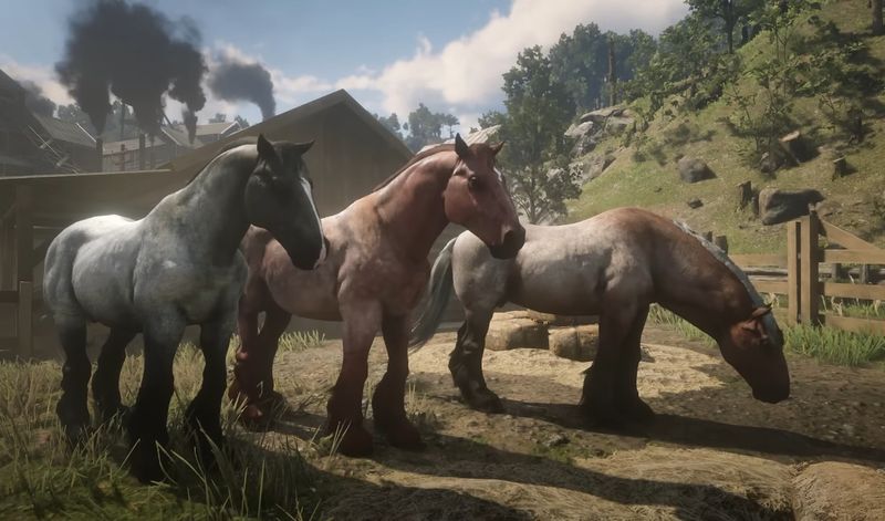 Лошади в Red Dead Redemption 2 — какая лучшая, где поймать, где купить ...