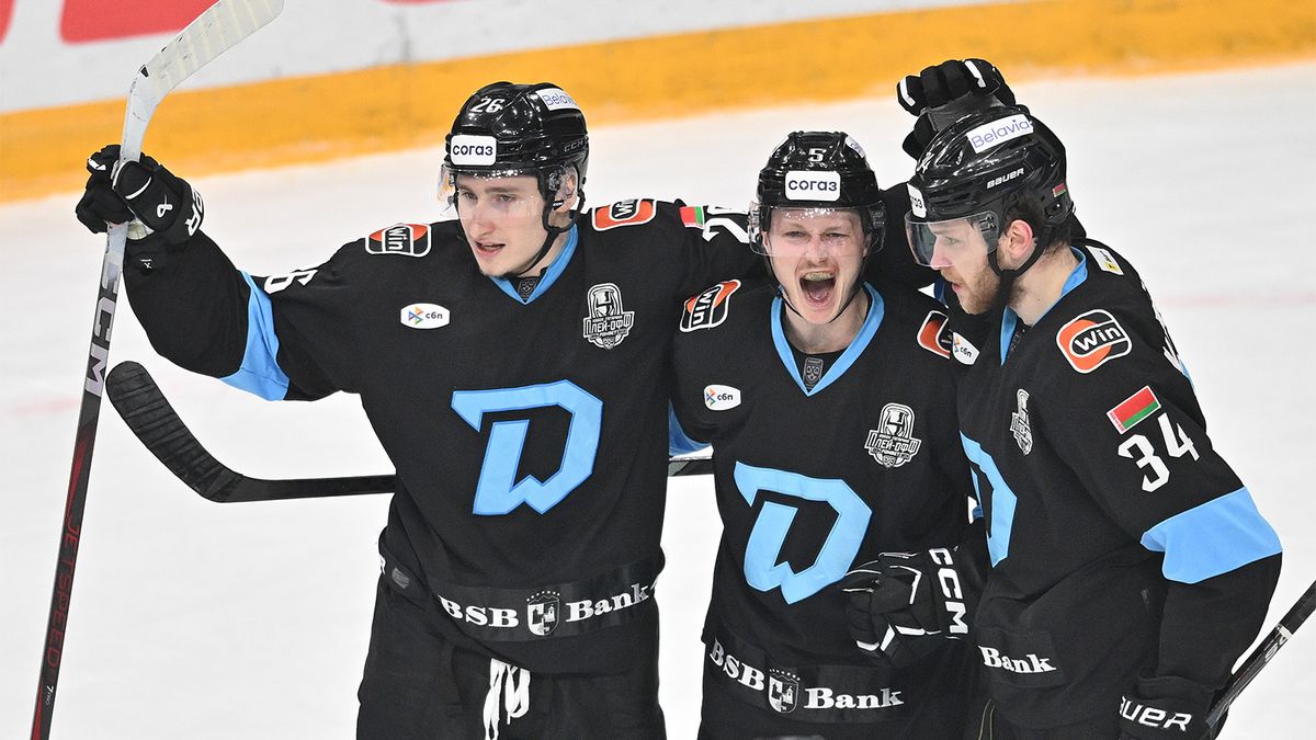 Минское «Динамо» одержало волевую победу над «Ак Барсом»