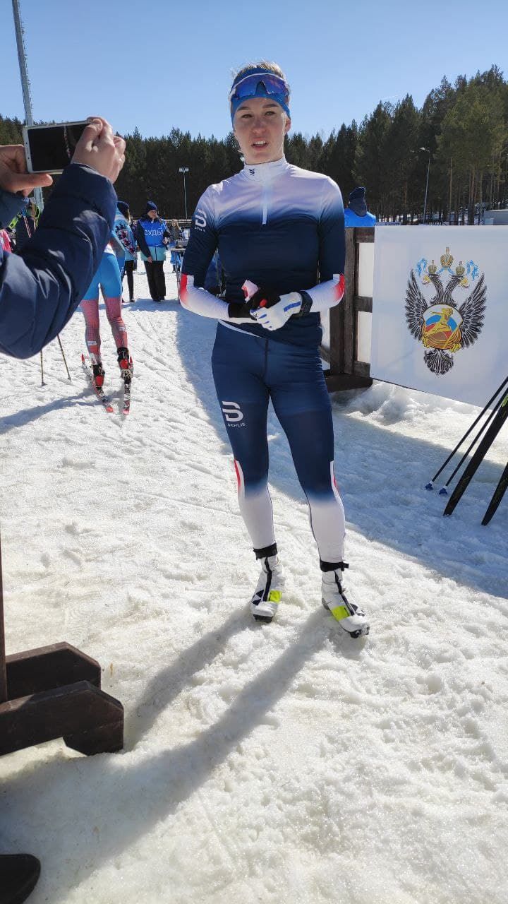 Александра Шимолина лыжница