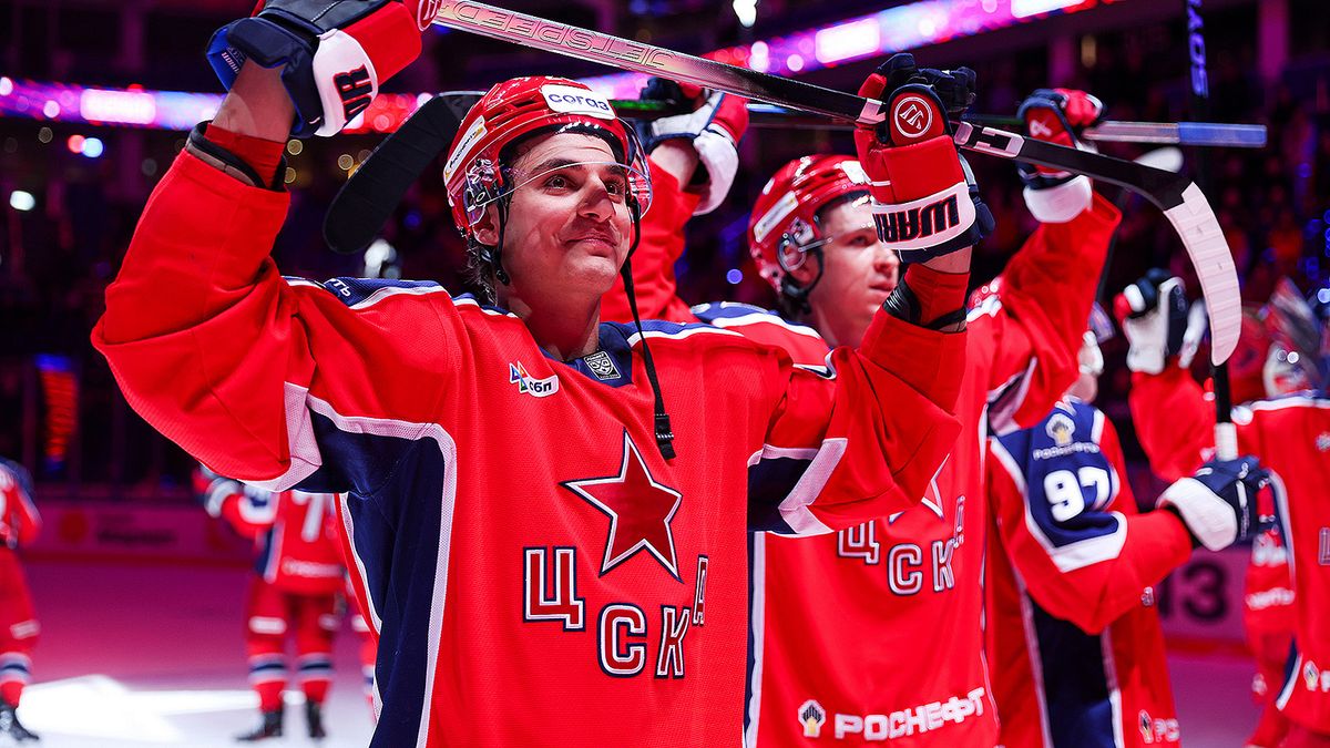 Защитник ЦСКА Патрихаев признан лучшим новичком месяца в КХЛ