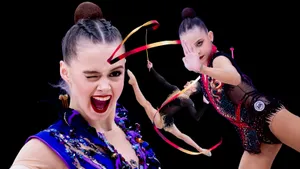 Фото: украинка Онофрийчук бросила вызов российским гимнасткам. Все эмоции и красота на Кубке мира