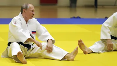 Владимир Путин, Дзюдо, Самбо
