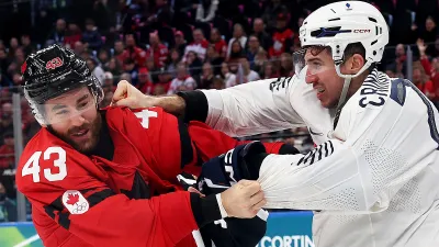 Сборная Франции по хоккею, Сборная Канады по хоккею, Том Уилсон