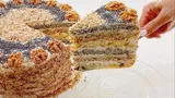 Готовлю популярный в СССР торт «Объедение» по праздникам: гости требуют рецепт наперебой