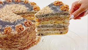 Готовлю популярный в СССР торт «Объедение» по праздникам: гости требуют рецепт наперебой