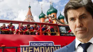 Чемпионский парад «Локомотива» прошел спустя два месяца. На него не пригласили главного творца — Никитина 