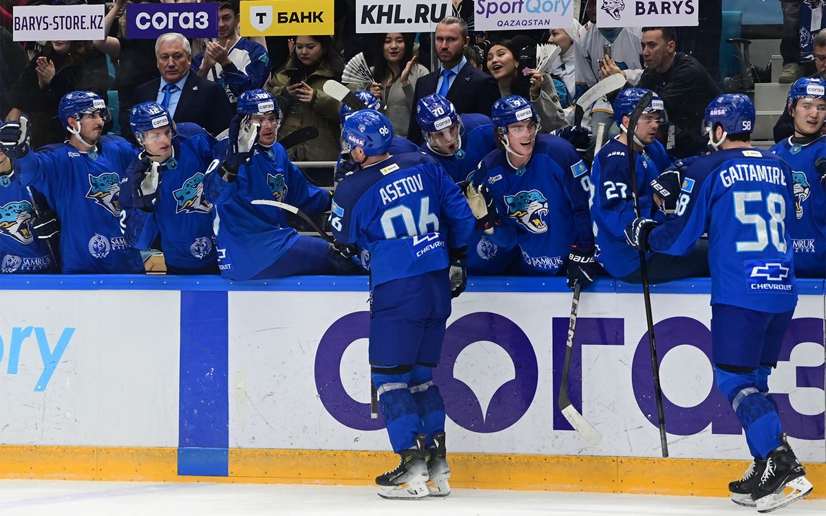 «Салават Юлаев» уступил «Барысу», проиграв 5-й из 6 последних матчей КХЛ