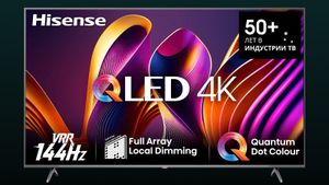 Топ за свои деньги: смарт ТВ Hisense 55E7NQ PRO с QLED экраном с игровой частотой 144 Гц и встроенным сабвуфером